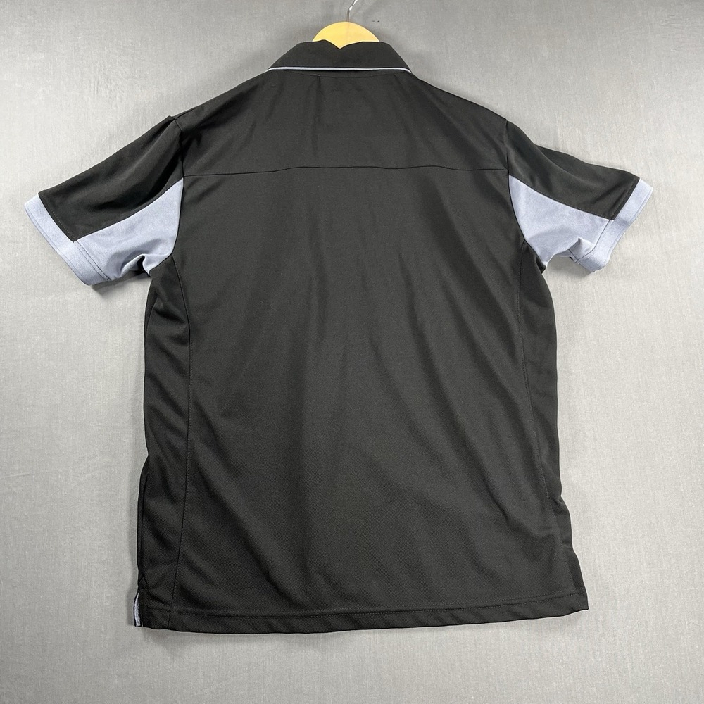 Guinness Men's Black And Grey Panelled Performance Golf Shirt Medium - Picture 8 of 8